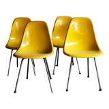Set of 4 DSX chairs, Herman Miller