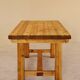 Solid pine table, attributed to Georges Robert, France, 1960s.