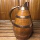 Ancien Pichet BLANCHET Bois + Cerclage Cuivre Vintage