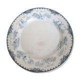 Plat rond en faïence