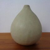 Danish minimalist studio ceramic vase, 1960s