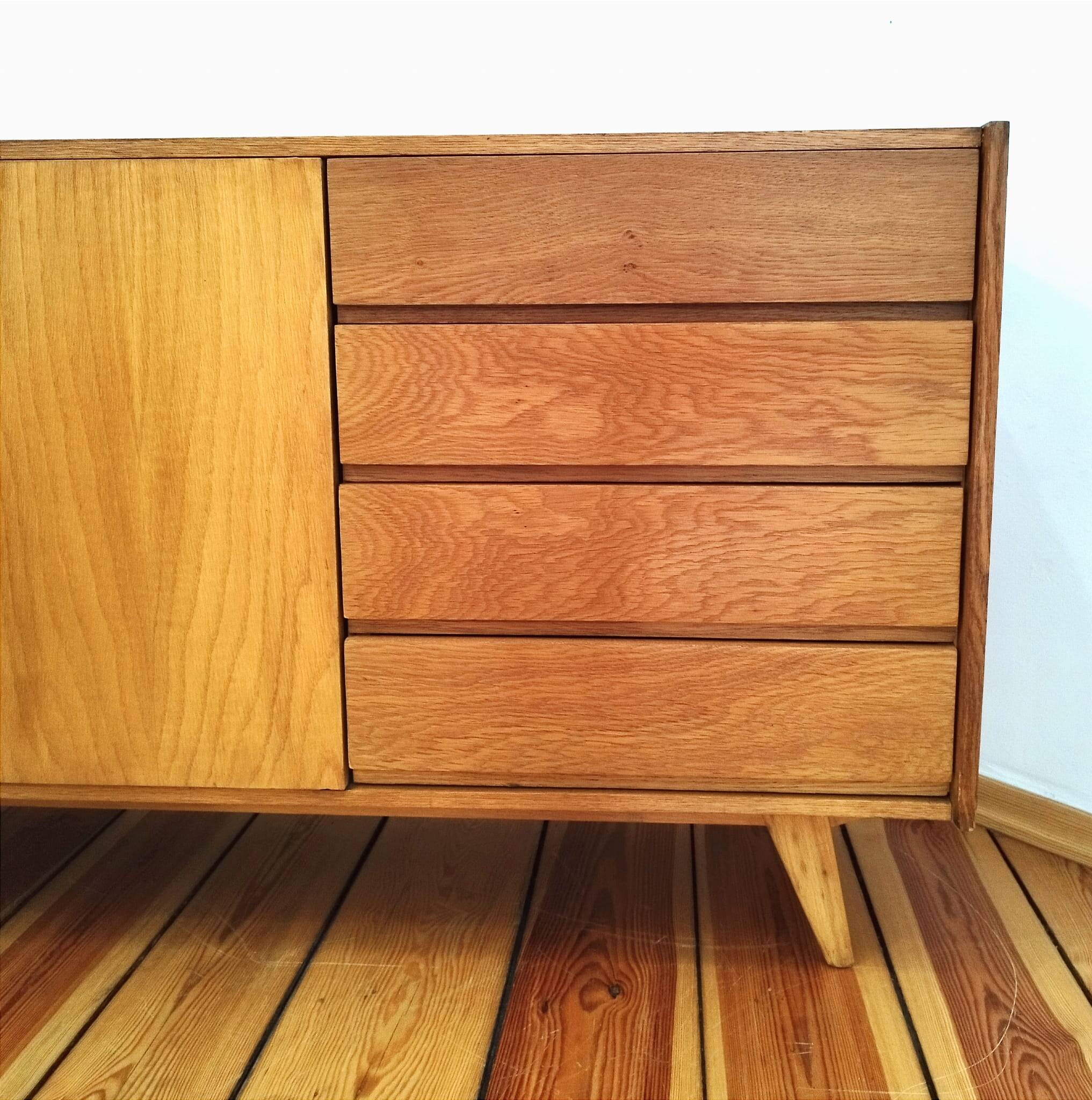 Czechoslovakian Sideboard by J. Jiroutek for Interier Prague, 1960s