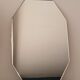 Antique hexagonal mirror