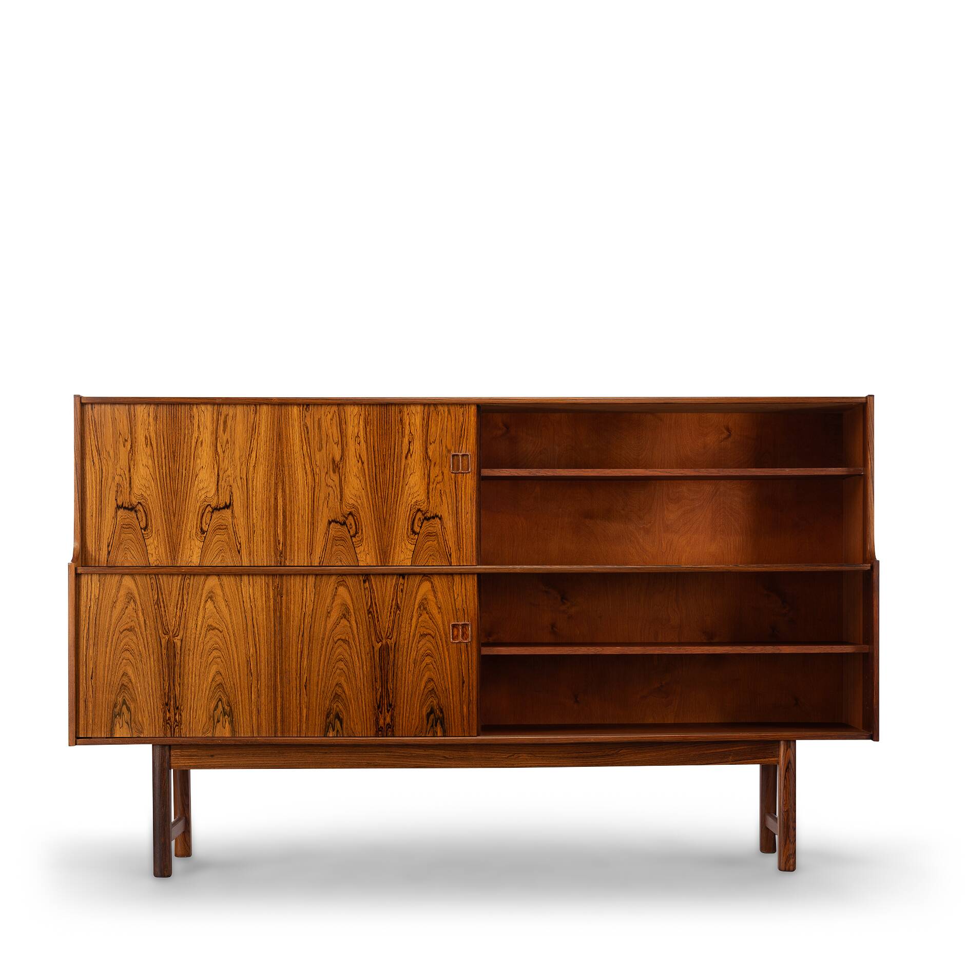 Danish design rosewood highboard, 1960s