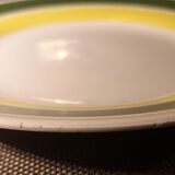 Duo of plates model Florida - Sarreguemines/Digoin - 1950s/1960s