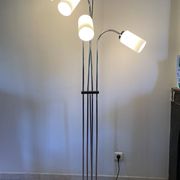 Lampadaire design chrome 1970