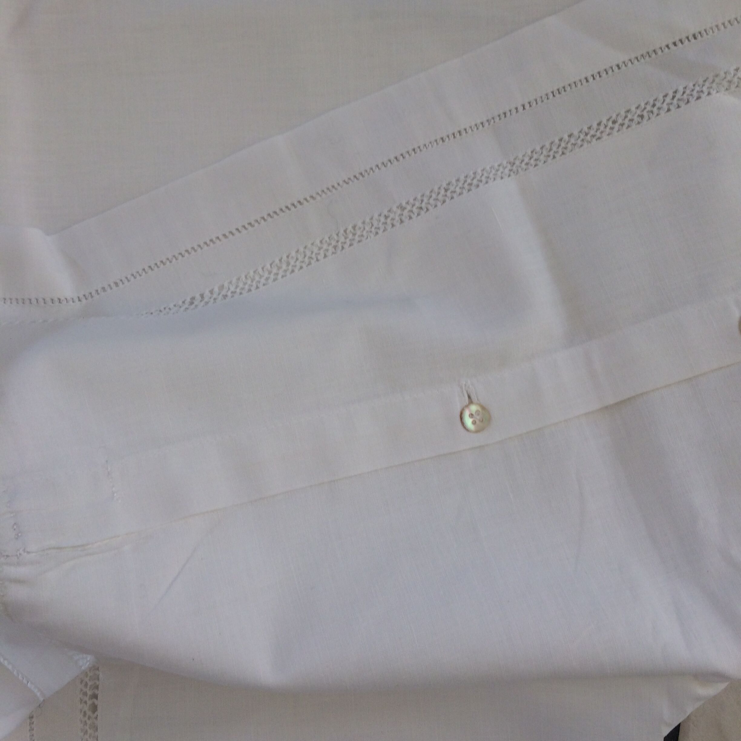 Pair of old pillowcases