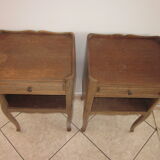 Old style bedside pair