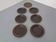Ruska Plates by Ulla Procope for Arabia, Set of 7, Finland, 1960s, Set of 7