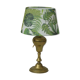 Table lamp base brass brass, ancient, shade plant