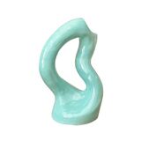 Artisanal vase Asrir turquoise