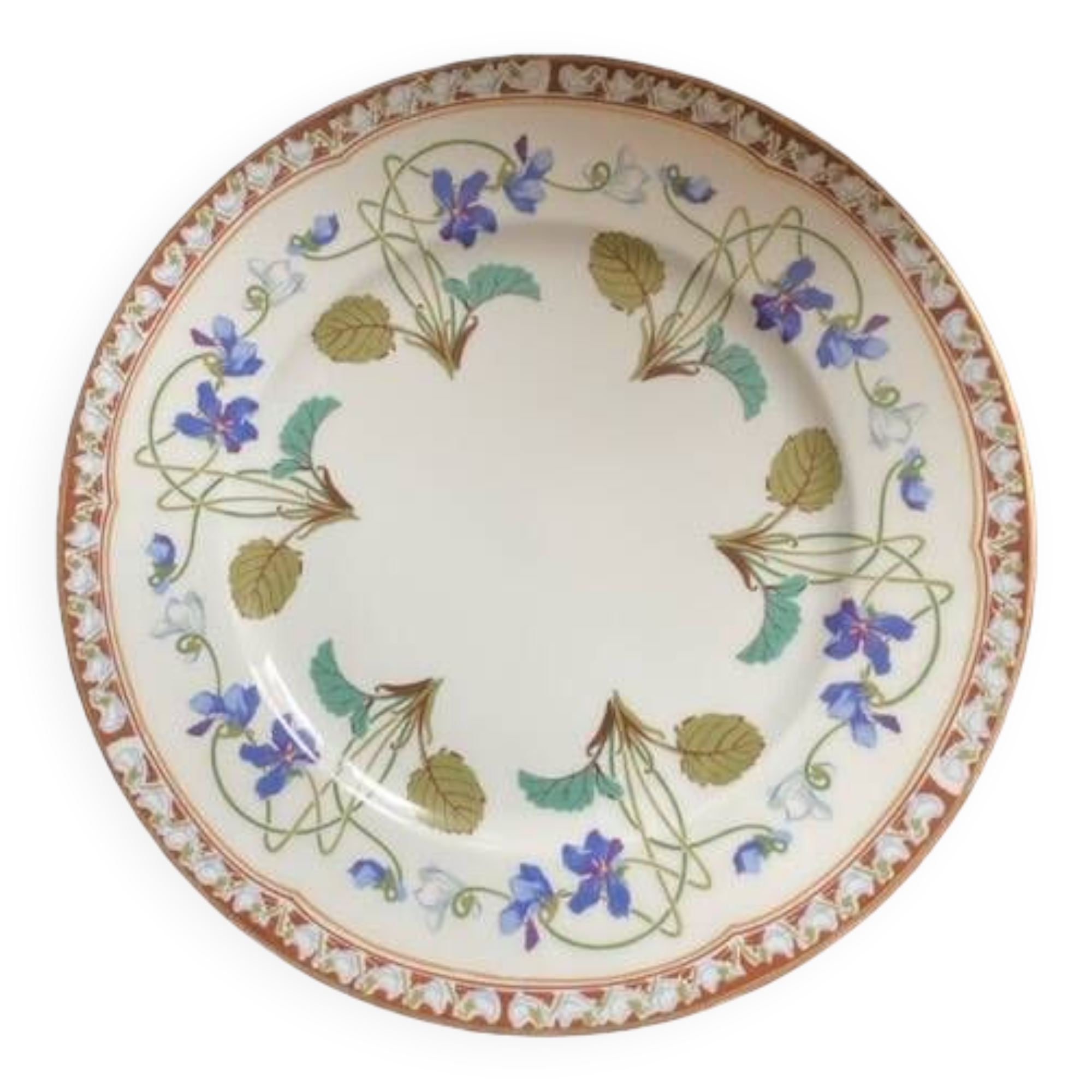Gourmet Empress Eugénie Plate, Haviland, Limoges