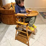Modular high chair in canning Eugène Vincent