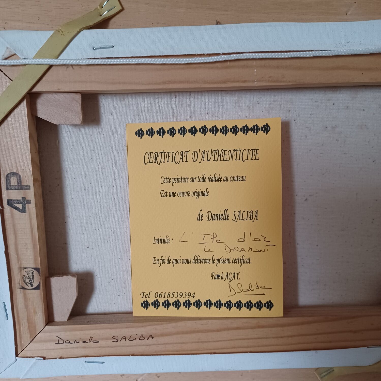 "L'île d'or le dramont" oil on canvas