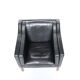 70s leather armchair