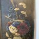 Deux peintures à l'huile sur panneaux