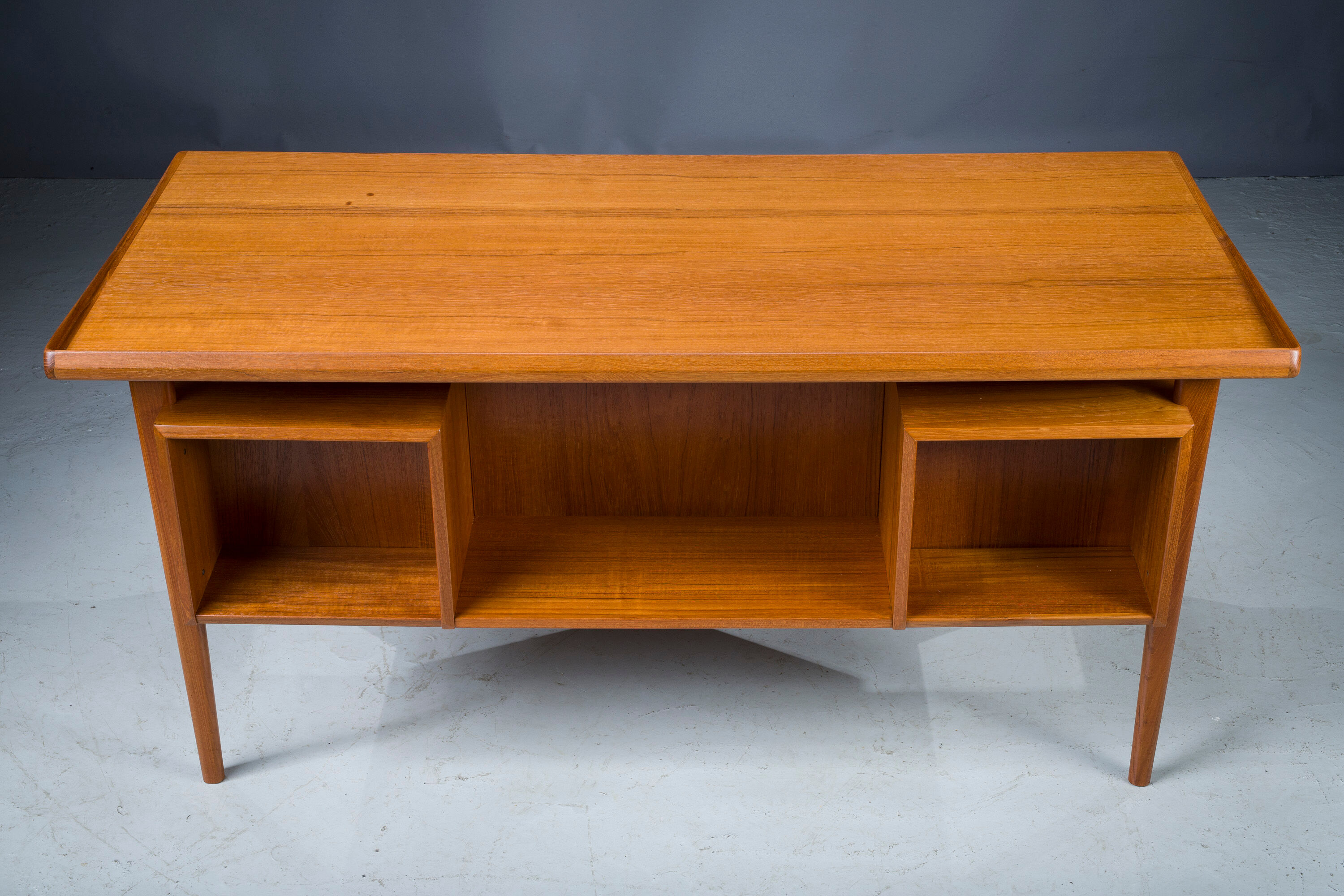 Danish Teak Desk by Peter Lovig Nielsen for Hedensted Mobelfabrik, 1961