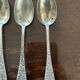 10 silver coffee or tea spoons - around 1900 - 17 g/spoon