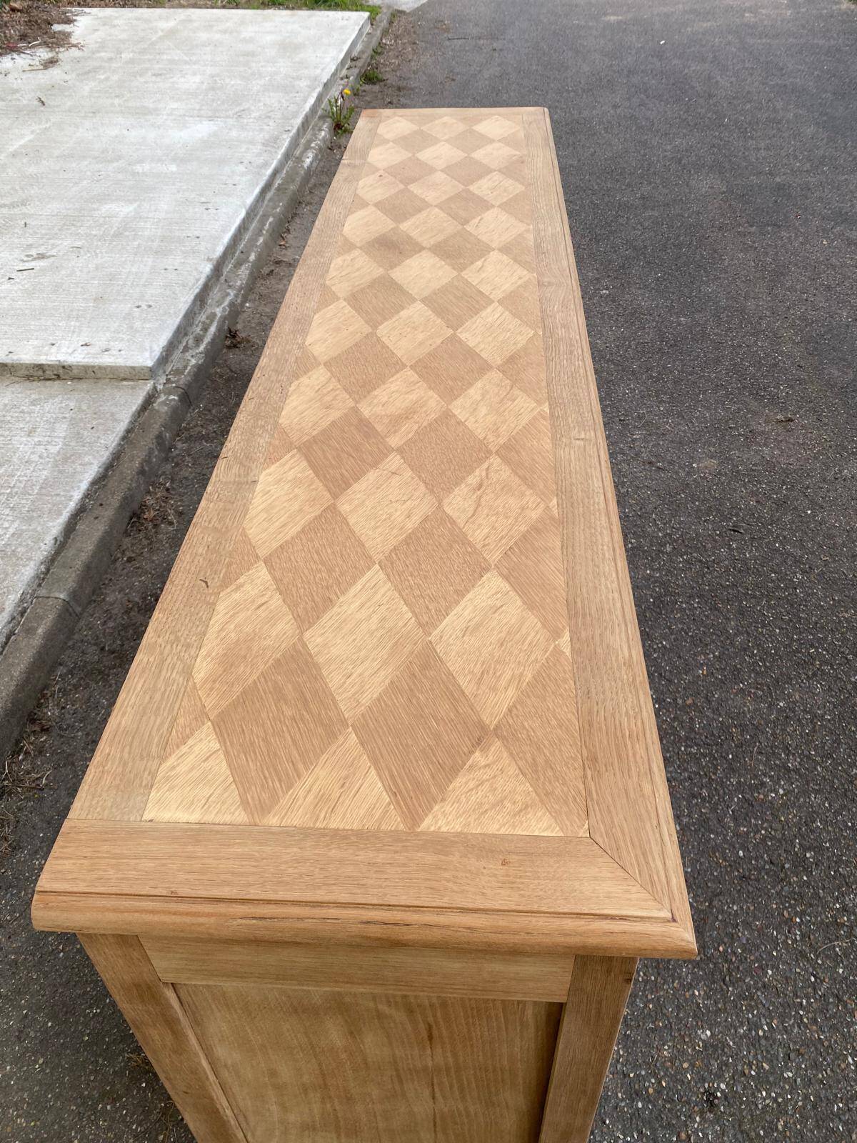 Breton buffet enfilade Art Deco 215cm 19th century