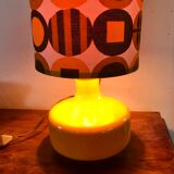 70's ceramic lamp