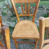 5 bistro chairs, brand Luterma France