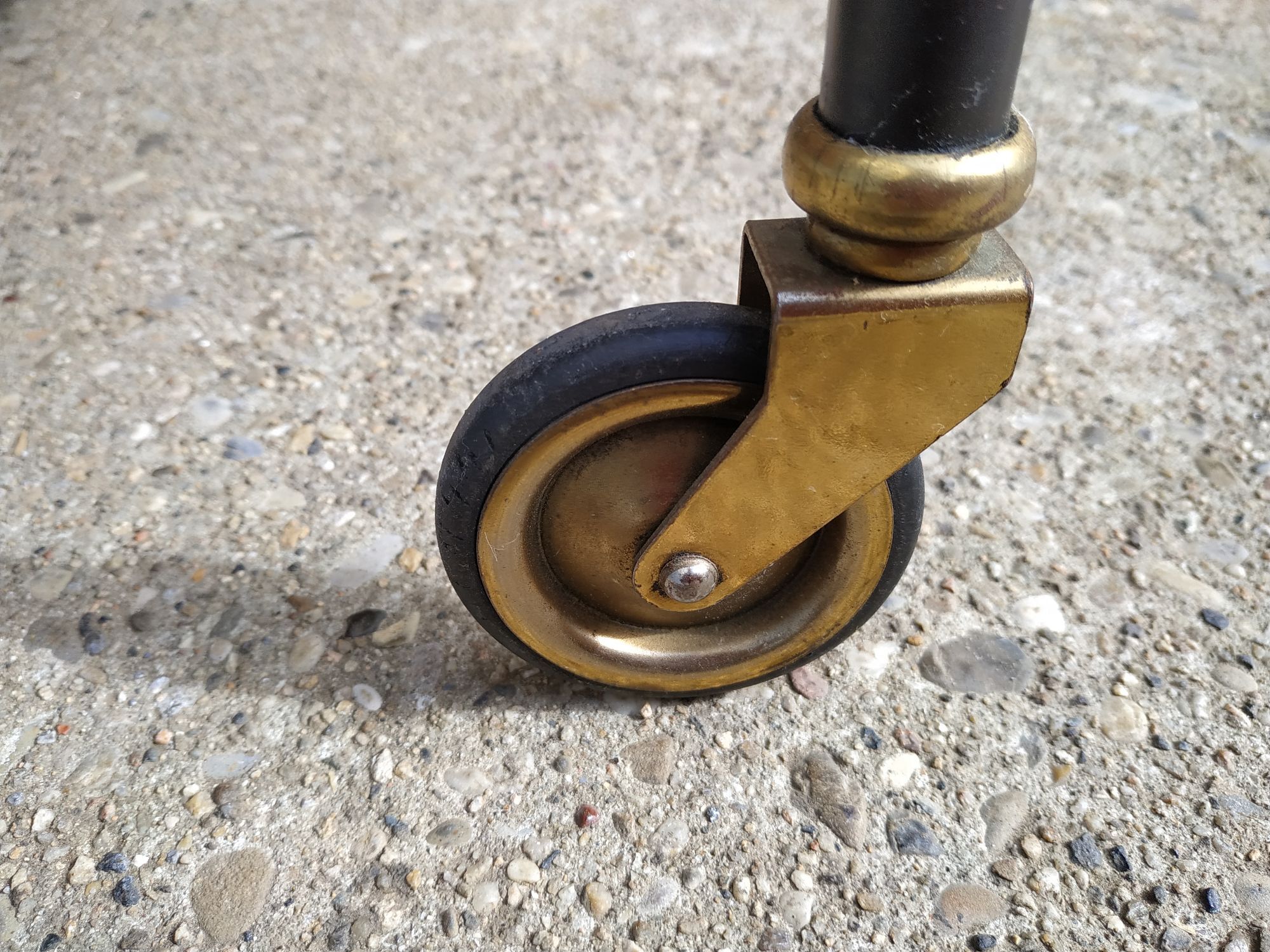 Vintage serving table