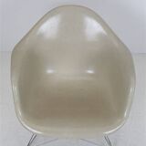 Rare Herman Miller / Charles & Ray Eames “LAR” fiberglass armchair on “Cat’s Cradle Base” / 1950s-1960s