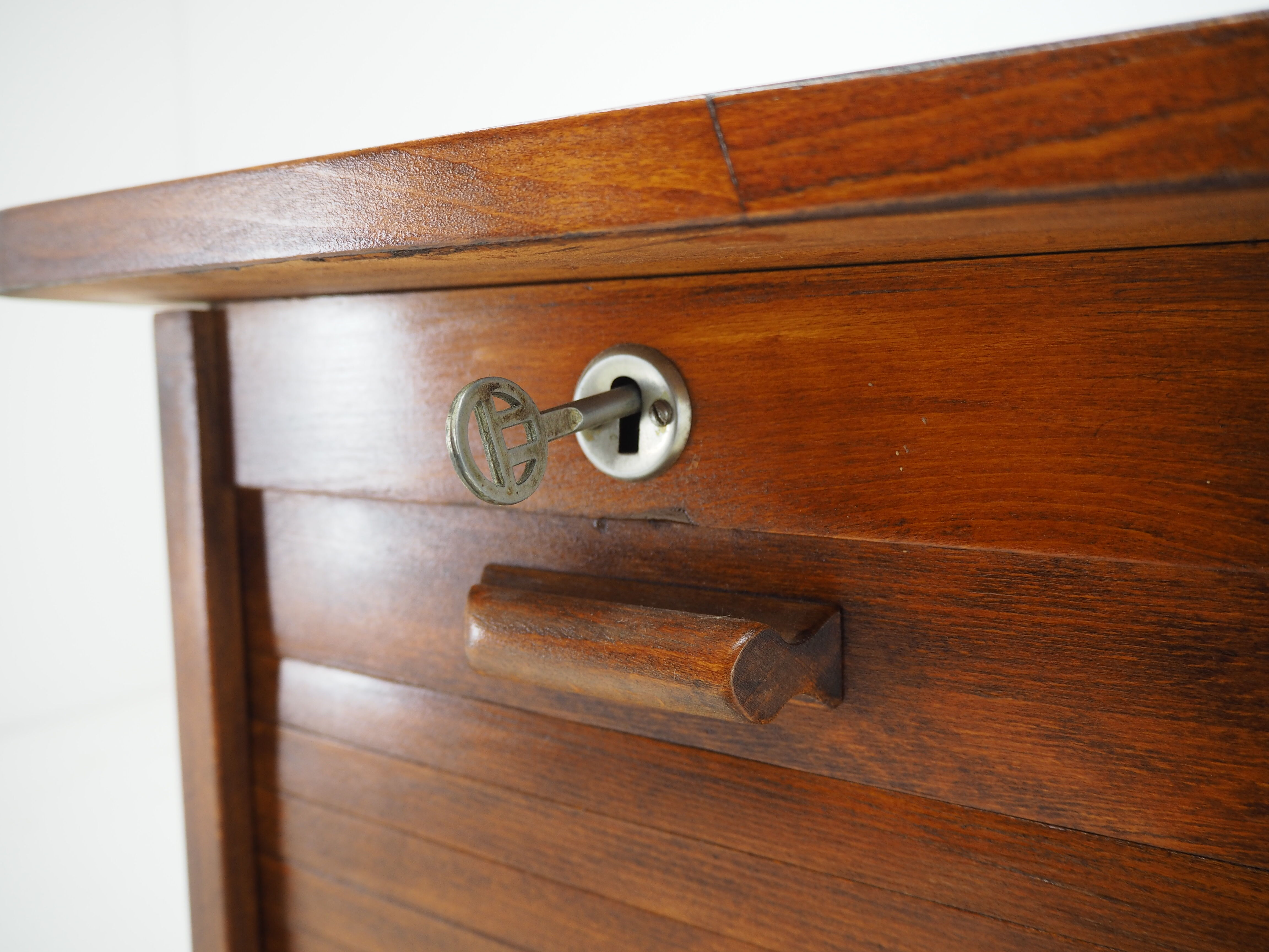 Midcentury Free Standing Roller Working Desk, Table, Czechoslovakia, the 1960s
