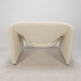 Set of 2 F598 Groovy amchairs by Pierre Paulin for Artifort, 1980s