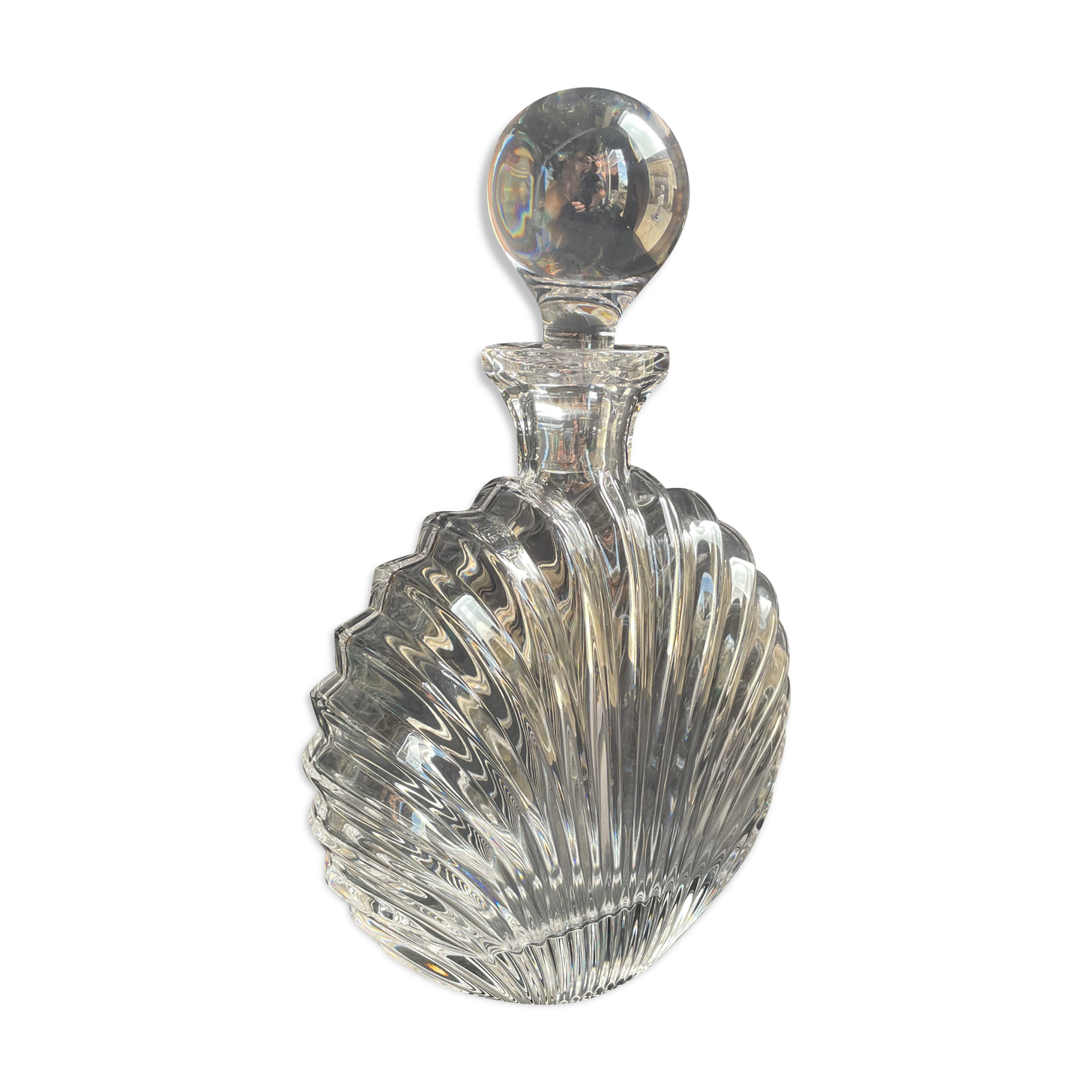 Perfume or strong alcohol bottle