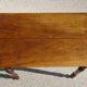 Vintage desk in solid walnut