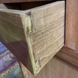 Solid teak row