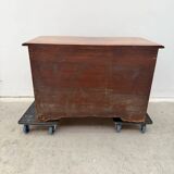 Marquetry commode from the Louis XIV period, early 18th century, Portugal.