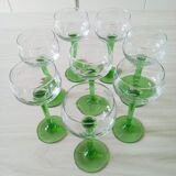 Set of 8 Alsace wine glasses