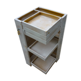 Beige-yellow Bieffe Graph Service trolley
