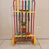 Vintage croquet game