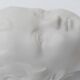 Child bust in biscuit. Capodimonte .