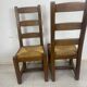 Chaises brutaliste 