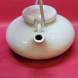 Large white porcelain teapot by Carl Gustaf Jahnsson