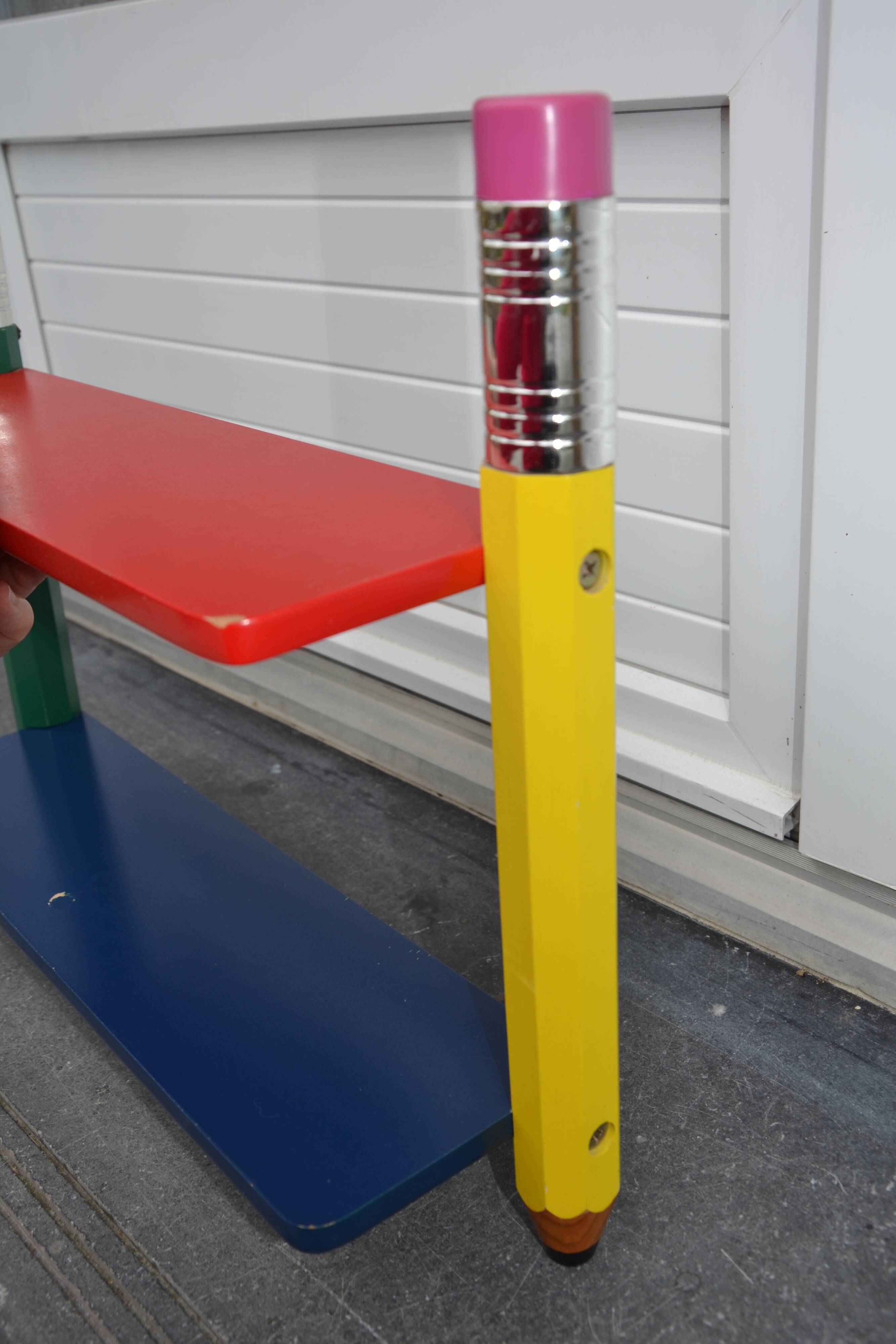 Pencil rack attributed to Pierre Sala