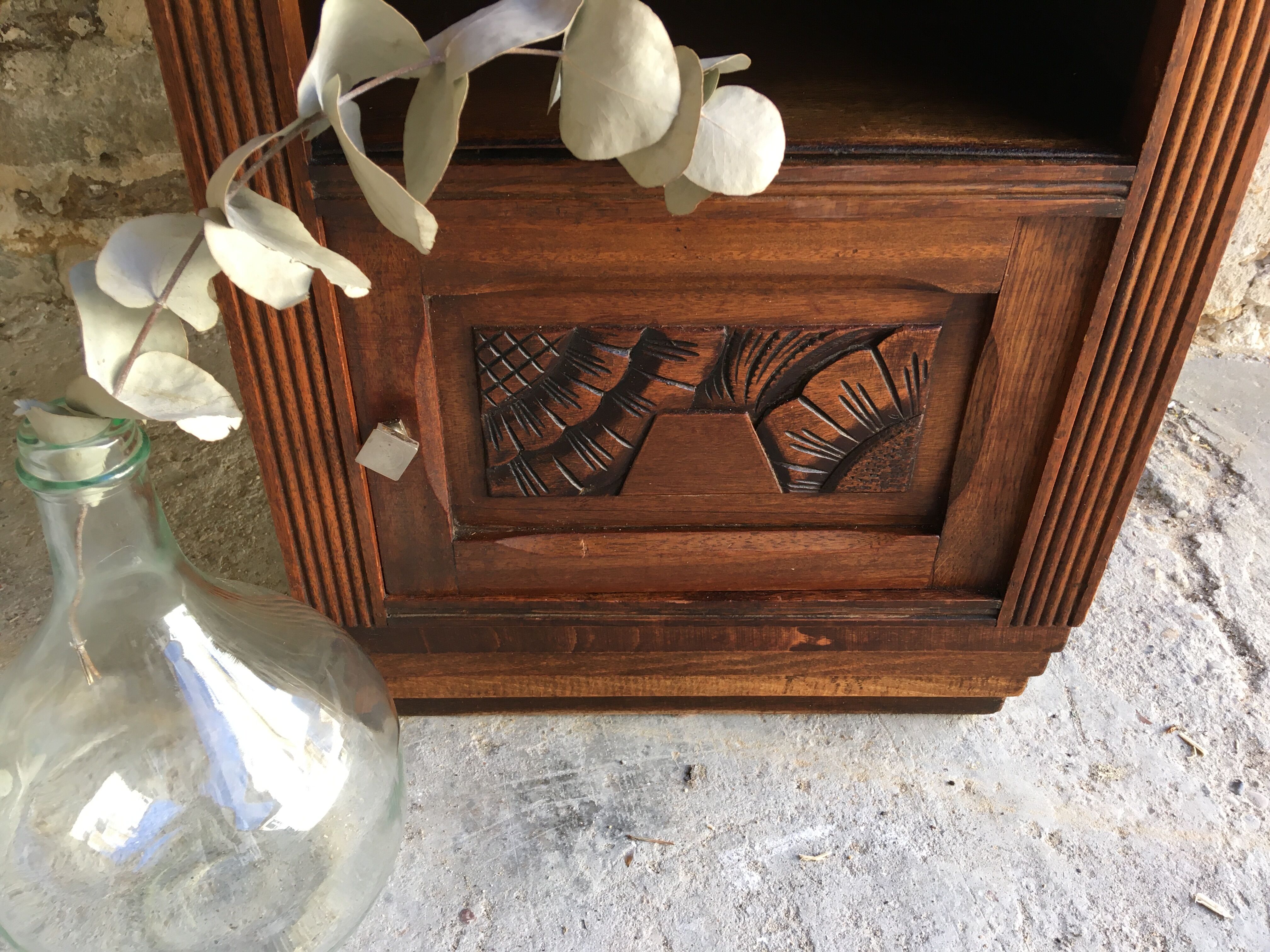 Art Deco bedside table