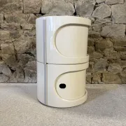 Pair of bedside tables attributed to Marc Held for Prisunic, 1970.