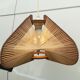 Suspension scandinave bois et fil