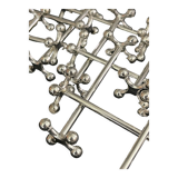 Christofle 12 holder knives balls model atomium very good condition ref CH10PC