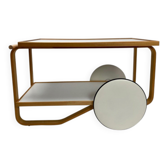 Serving Trolley 901 by Alvar Aalto for Artek Finland, 1960s
