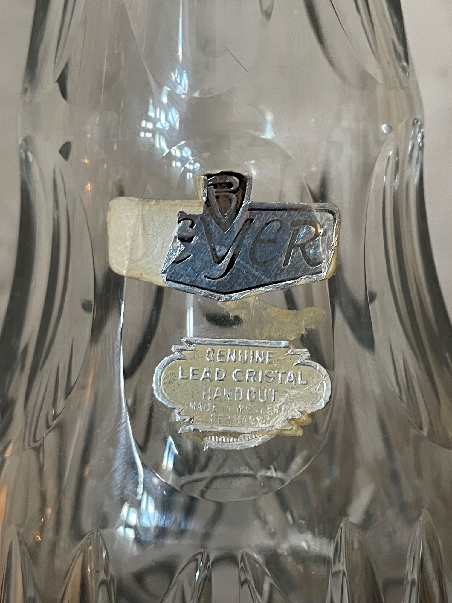 Beyer crystal decanter