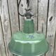Industrial Green Enamel  Lamp, 1960s