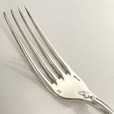 6 Marly Model Forks - Christofle, Silver-Plated Metal