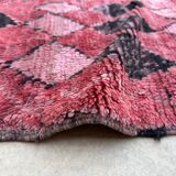 Red Boujad Moroccan rug - 355 x 128 cm