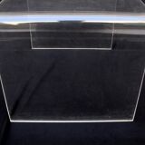 Pull-out coffee tables 1970 in plexiglass